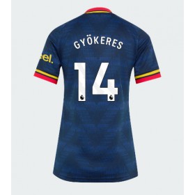 Arsenal Viktor Gyokeres #14 Borte skjorte til dame 2026-27 Kortermet
